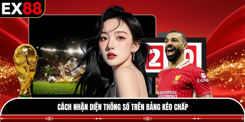 Cách nhận diện thông số trên bảng kèo chấp
